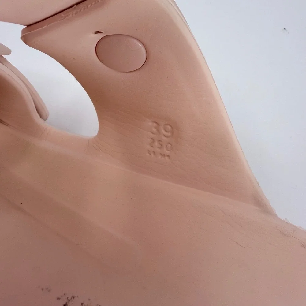Birkenstock Arizona EVA‎ Sandals Light Pink Slides Womens 39 L8 M6 129443